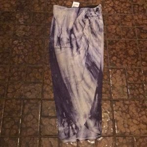 Tie-dye skirt